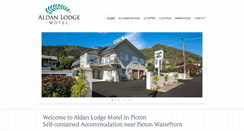 Desktop Screenshot of aldanlodge.co.nz