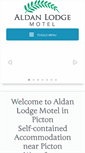 Mobile Screenshot of aldanlodge.co.nz